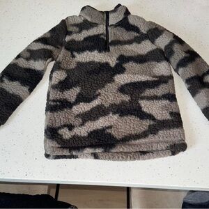 Cozy Camouflage Kids Pullover